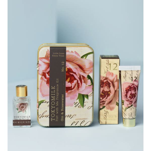 GIN & ROSEWATER FLIRT WITH ME FRAGRANCE KIT - Home & Gift