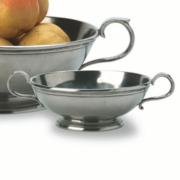 low footed bowl with handles small 1068.1 - Home & Gift